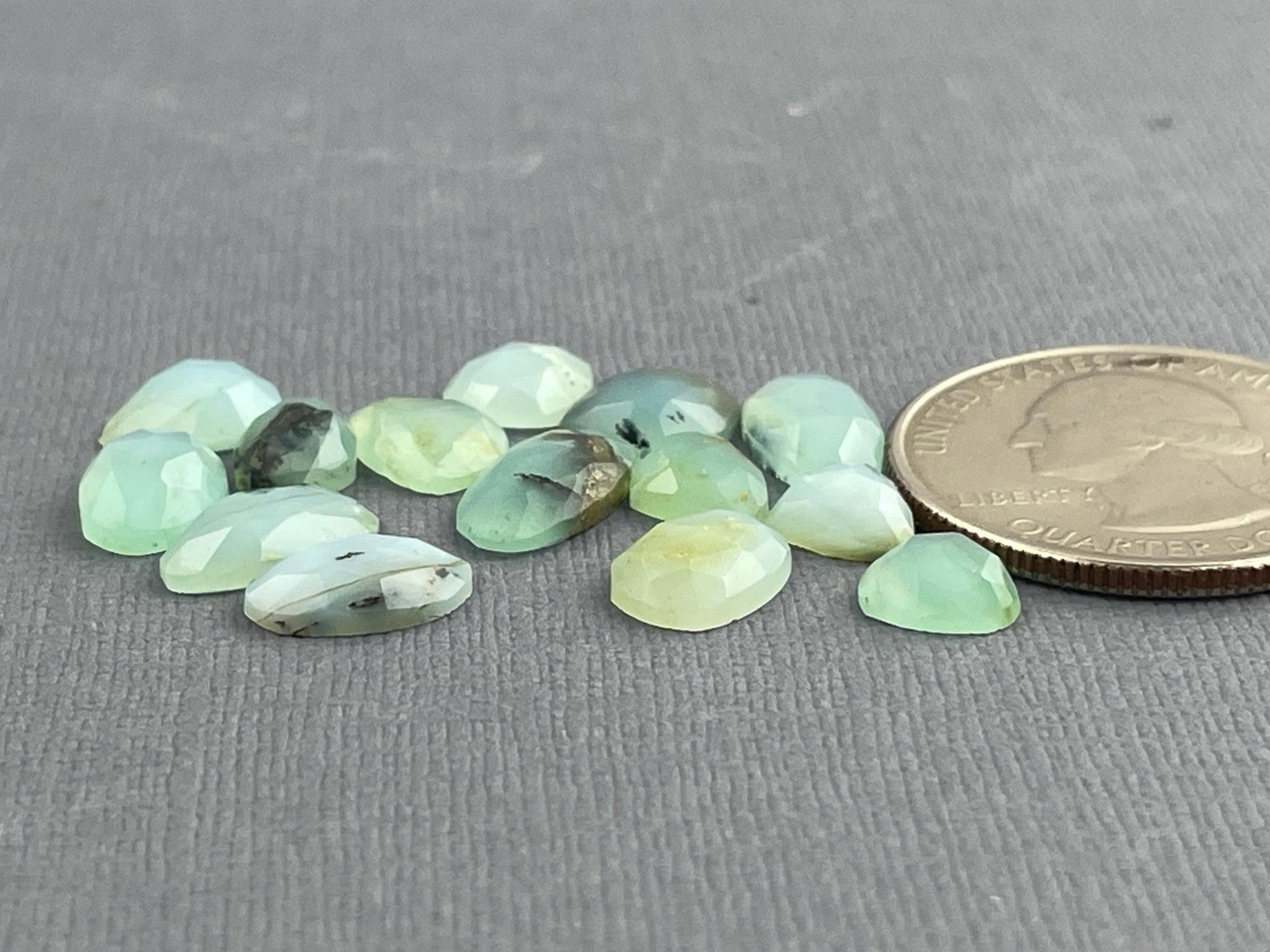 Peruvian Opal Rose Cut Lot | 13.3 carats | PO427 - Opal - Gem Enthusiast