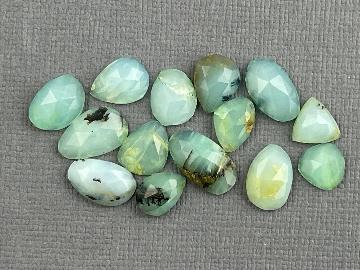 Peruvian Opal Rose Cut Lot | 13.3 carats | PO427 - Opal - Gem Enthusiast