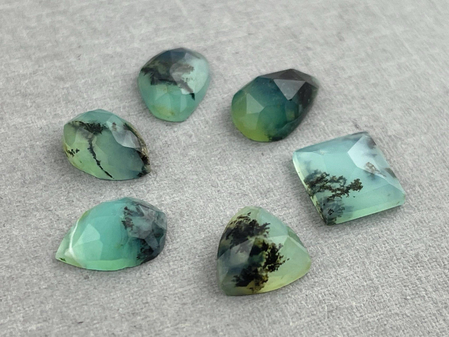 Peruvian Opal Rose Cut Lot | 5.7 carats | PO384 - Opal - Gem Enthusiast