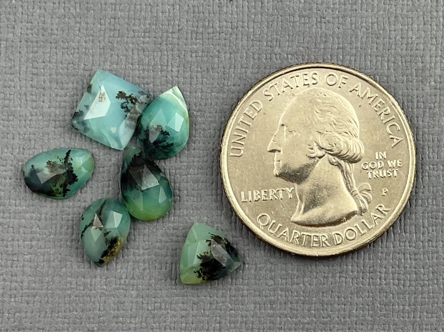 Peruvian Opal Rose Cut Lot | 5.7 carats | PO384 - Opal - Gem Enthusiast