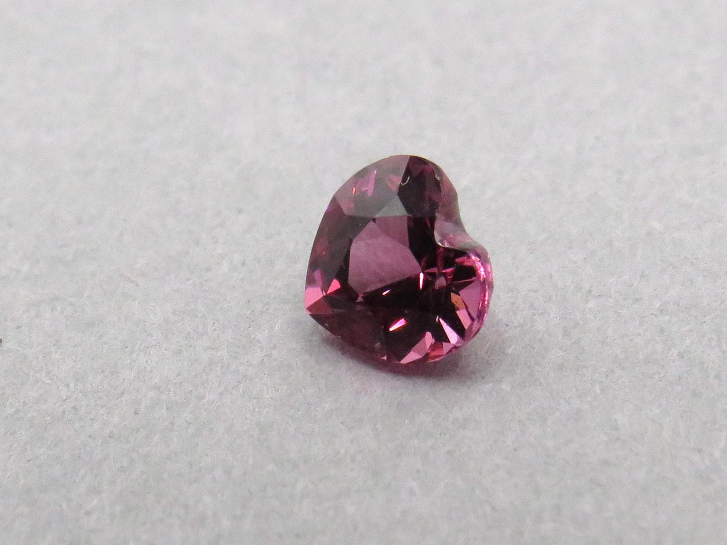 Rhodolite Garnet | Faceted Heart | Tanzania | GR104 - Gem Enthusiast