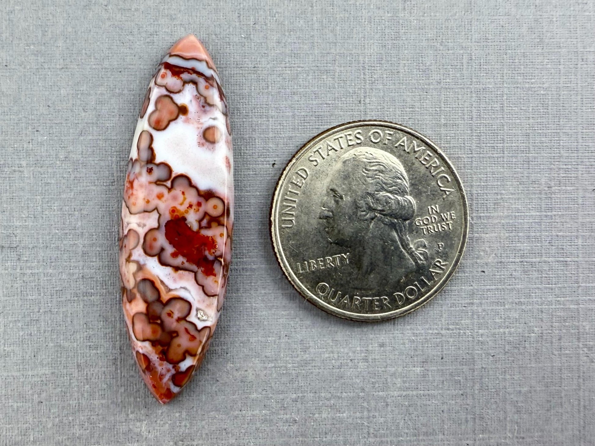 River Jasper Pair | Natural Orbicular Gemstone from Indonesia | JS214 - Gem Enthusiast