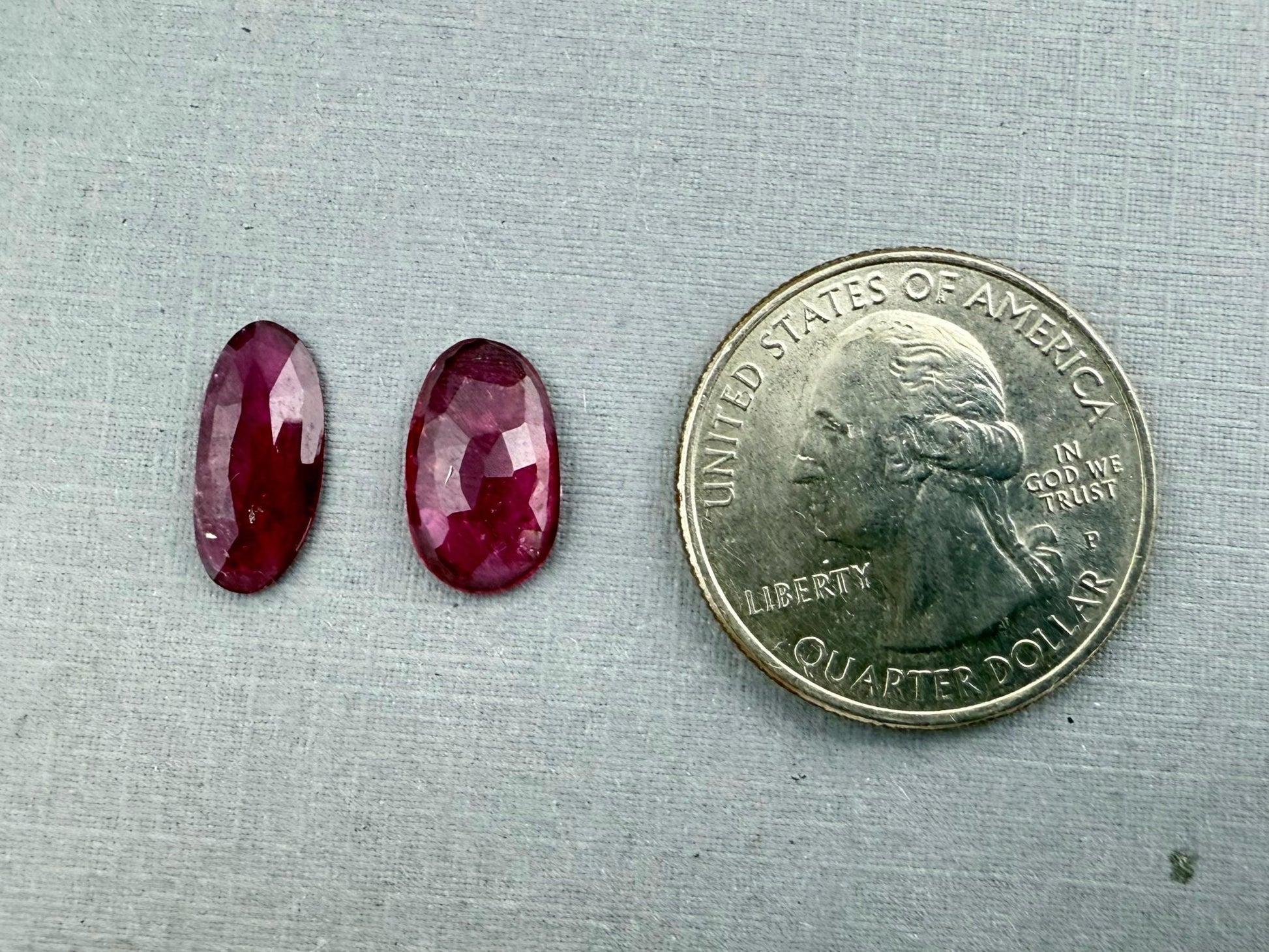 Rubellite Tourmaline Rose Cut Cabochon | Natural Gemstone | 4.55 carats | TR141 - Gem Enthusiast