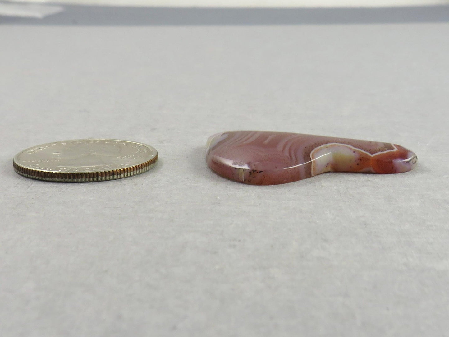 Sierra Madre Agate | 37x27 mm | Large Natural Loose Cabochon Gemstone | AG317 - Gem Enthusiast