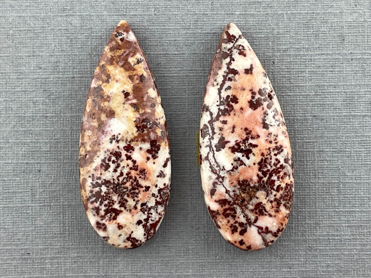 Sonora Dendritic Pear Pairs | Natural Stone from Mexico | JS153 - Gem Enthusiast