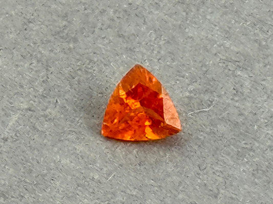 Spessartine Garnet Trillion | Mandarin Orange | 5.5mm | GS122 - Gem Enthusiast