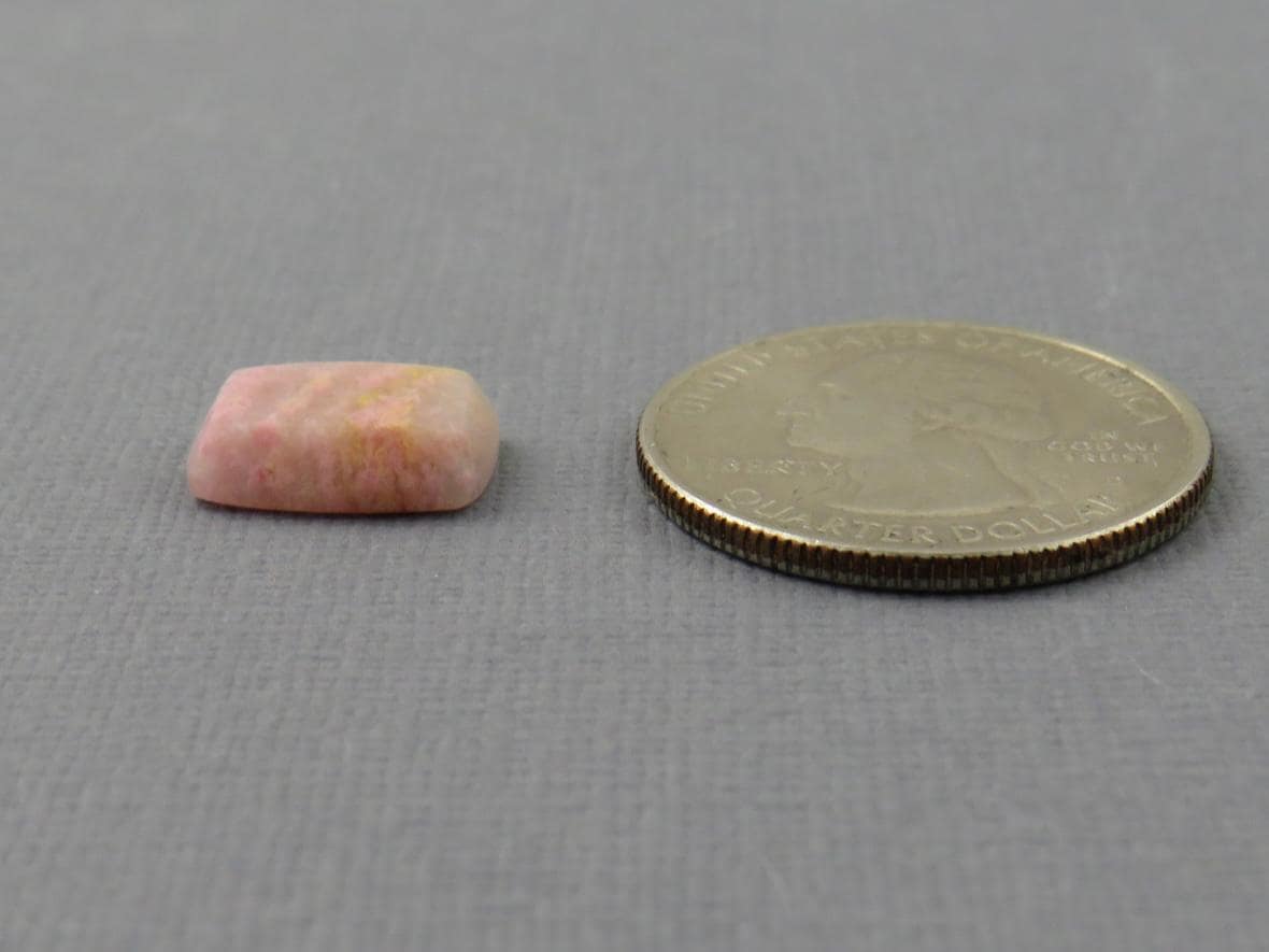 Sunset Rhodonite | 13x9 mm | Natural Cabochon Mined in Italy | RD102 - Gem Enthusiast