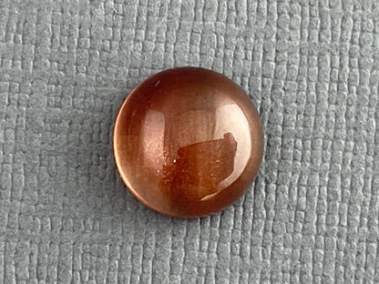 10mm Oregon Sunstone Round Cabochon | Natural American Gemstone | 3.75 carats | OSC276 - Oregon Sunstone - Gem Enthusiast