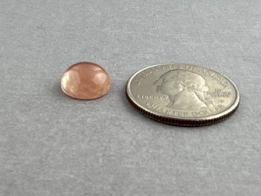 11mm Oregon Sunstone Round Cabochon | 5.19 carats | OSC315 - Gem Enthusiast