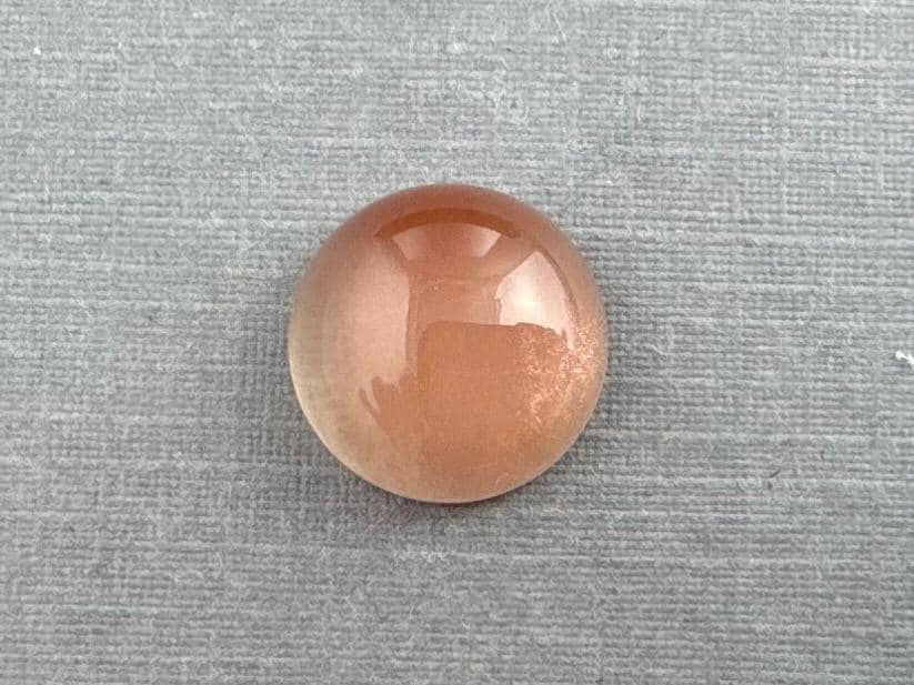 11mm Oregon Sunstone Round Cabochon | 5.19 carats | OSC315 - Gem Enthusiast
