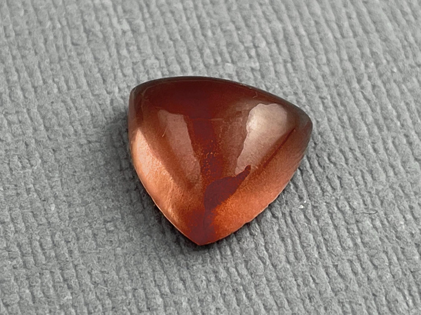 11mm Oregon Sunstone | Triangle Cabochon | Natural American Gemstone | OSC281 - Oregon Sunstone - Gem Enthusiast