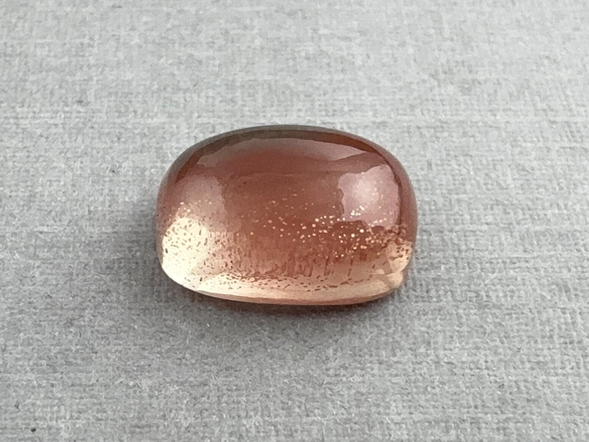 11x8 Oregon Sunstones Cushion Cabochon with Schiller | 4.23 carats | OSC321 - Gem Enthusiast