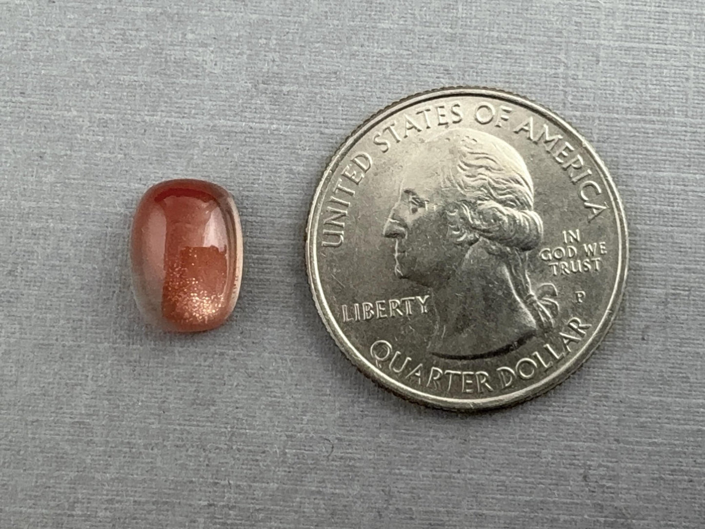 11x8 Oregon Sunstones Cushion Cabochon with Schiller | 4.23 carats | OSC321 - Gem Enthusiast