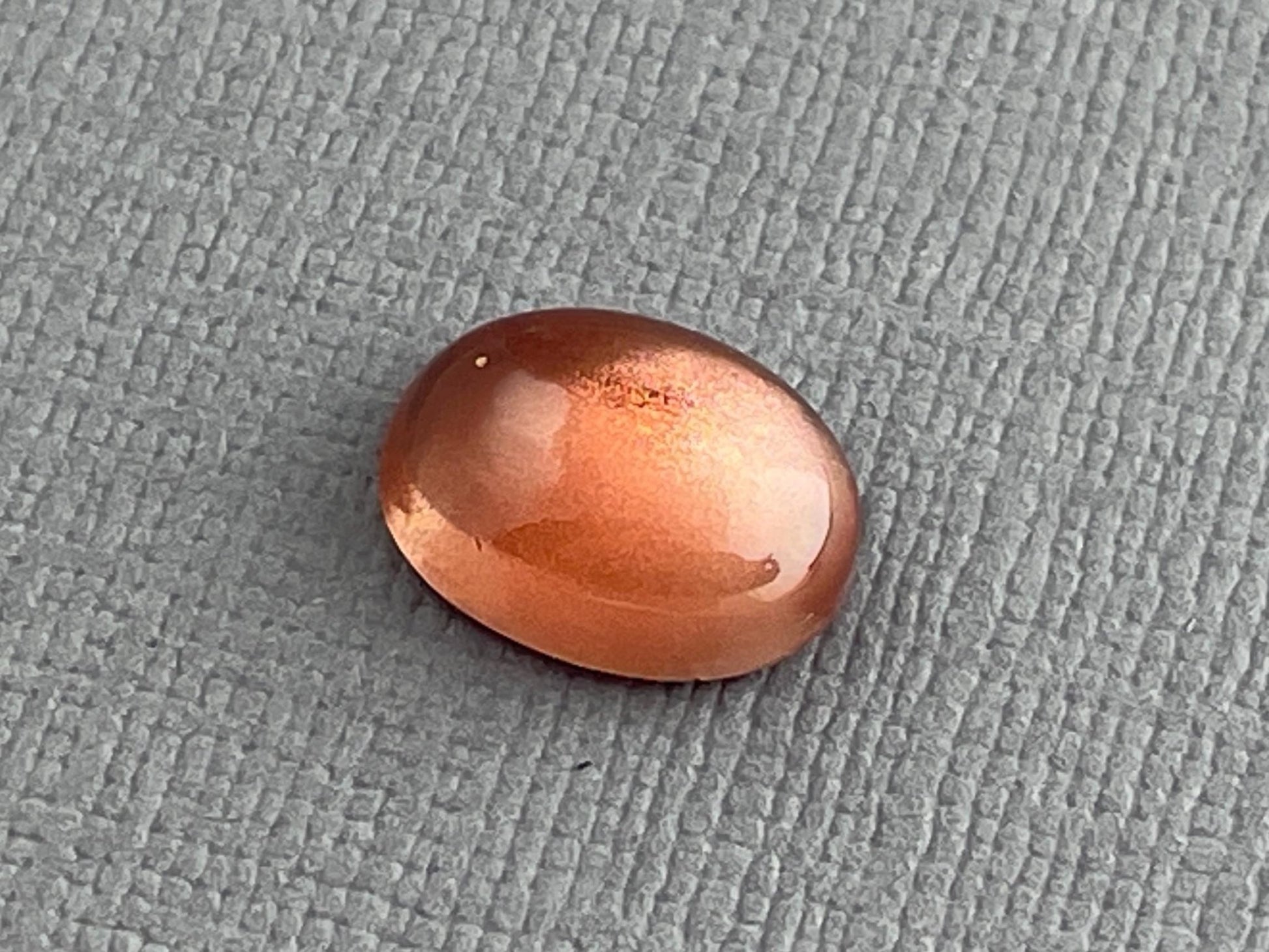 11x8 Red Oregon Sunstone Oval Cabochon | Schiller | 3.1 carats | OSC272 - Oregon Sunstone - Gem Enthusiast