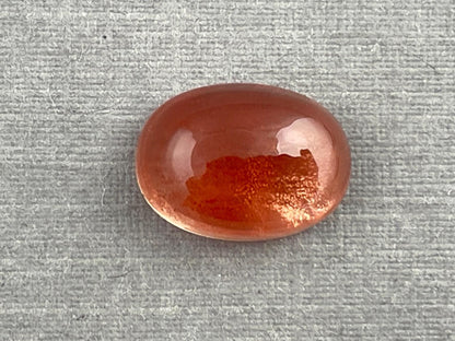 11x8 Red Oregon Sunstone Oval Cabochon | Schiller | 3.3 carats | OSC267 - Oregon Sunstone - Gem Enthusiast