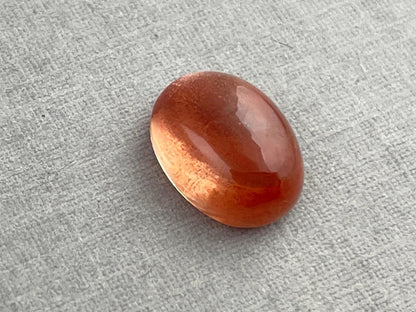 11x8 Red Oregon Sunstone Oval Cabochon | Schiller | 3.3 carats | OSC267 - Oregon Sunstone - Gem Enthusiast