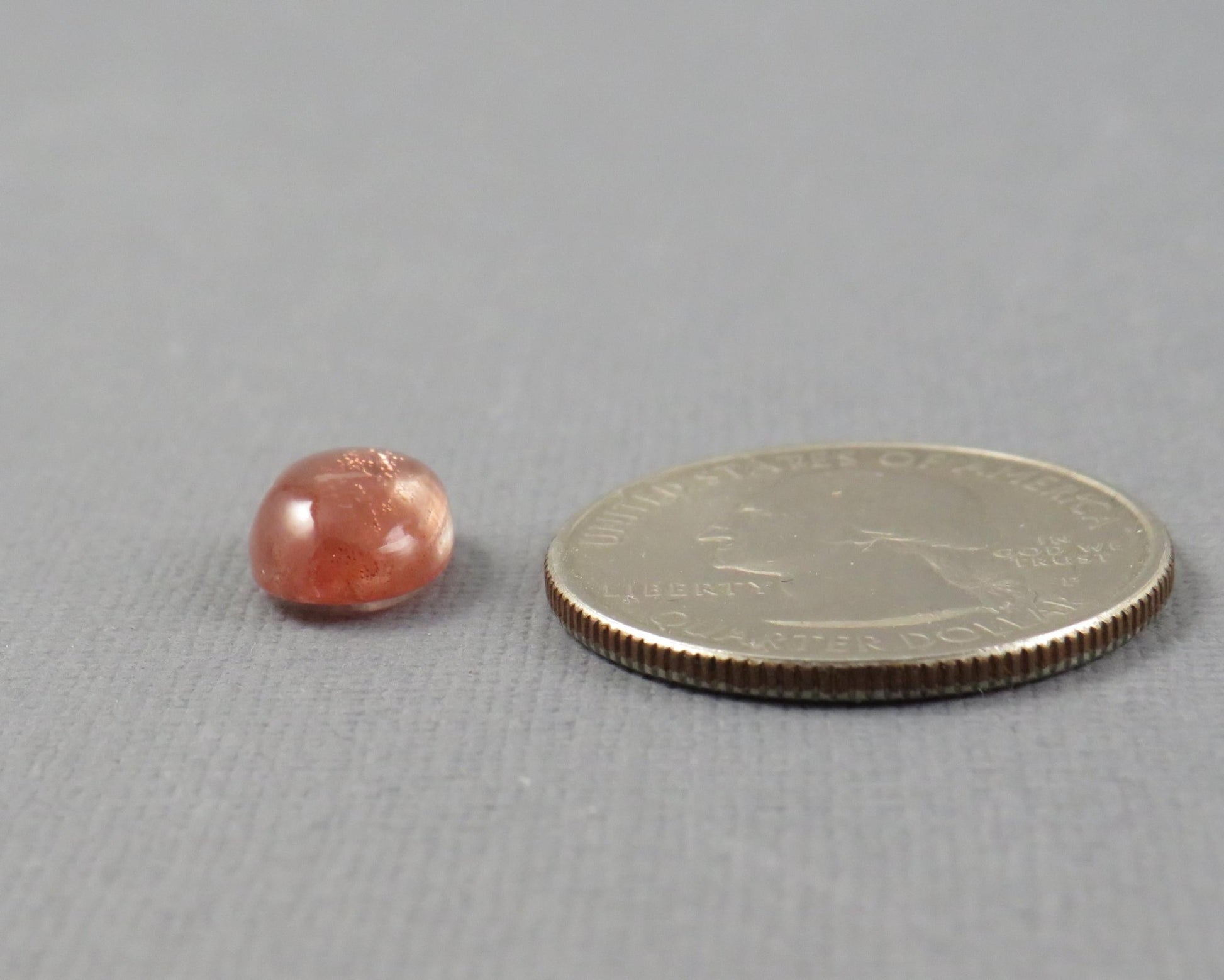 11x8mm Oregon Sunstone - Oval Cabochons | 11.2x8.2mm, 3.32ct | OSC302 - Gem Enthusiast