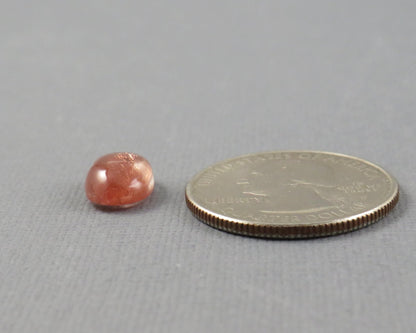11x8mm Oregon Sunstone - Oval Cabochons | 11.2x8.2mm, 3.32ct | OSC302 - Gem Enthusiast