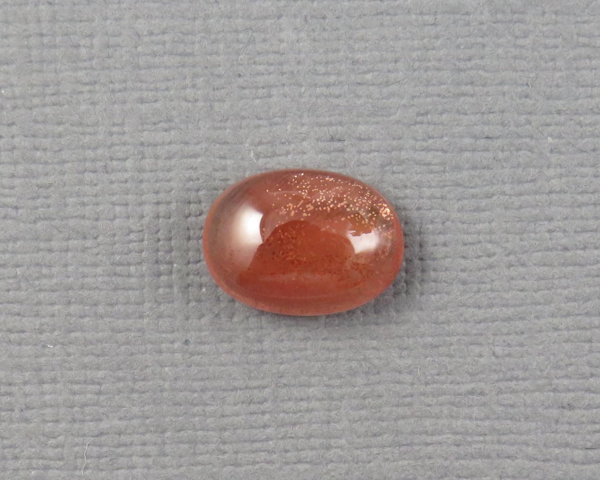 11x8mm Oregon Sunstone - Oval Cabochons | 11.2x8.2mm, 3.32ct | OSC302 - Gem Enthusiast