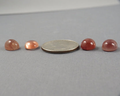 11x9 Oregon Sunstone Oval Cabochons | avg 4.38ct | Per Stone | Oregon USA | OSC356 - Gem Enthusiast