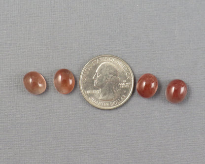 11x9 Oregon Sunstone Oval Cabochons | avg 4.38ct | Per Stone | Oregon USA | OSC356 - Gem Enthusiast