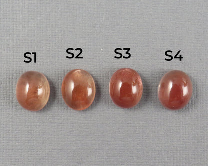 11x9 Oregon Sunstone Oval Cabochons | avg 4.38ct | Per Stone | Oregon USA | OSC356 - Gem Enthusiast