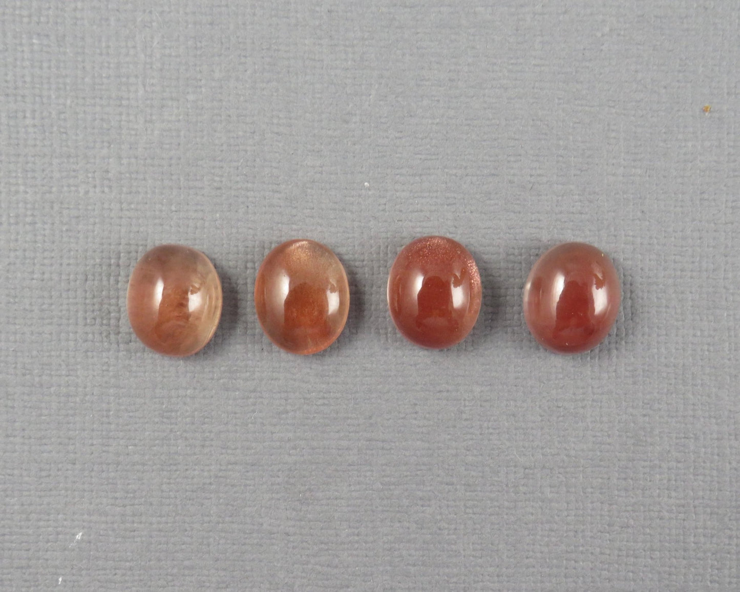 11x9 Oregon Sunstone Oval Cabochons | avg 4.38ct | Per Stone | Oregon USA | OSC356 - Gem Enthusiast