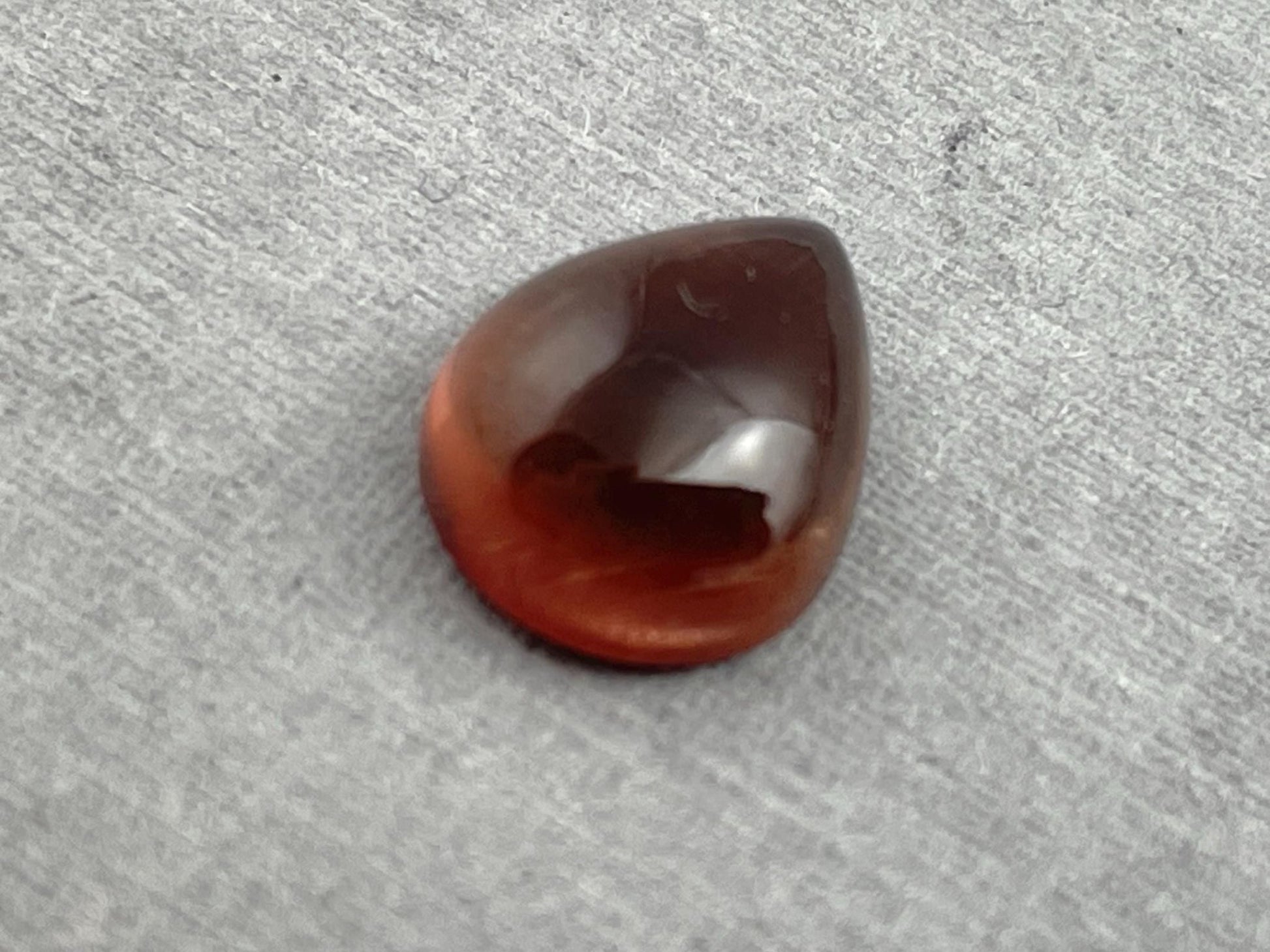 11x9 Oregon Sunstones Pear Cabochon | Beautiful Schiller! | 3.42 carats | OSC292 - Oregon Sunstone - Gem Enthusiast