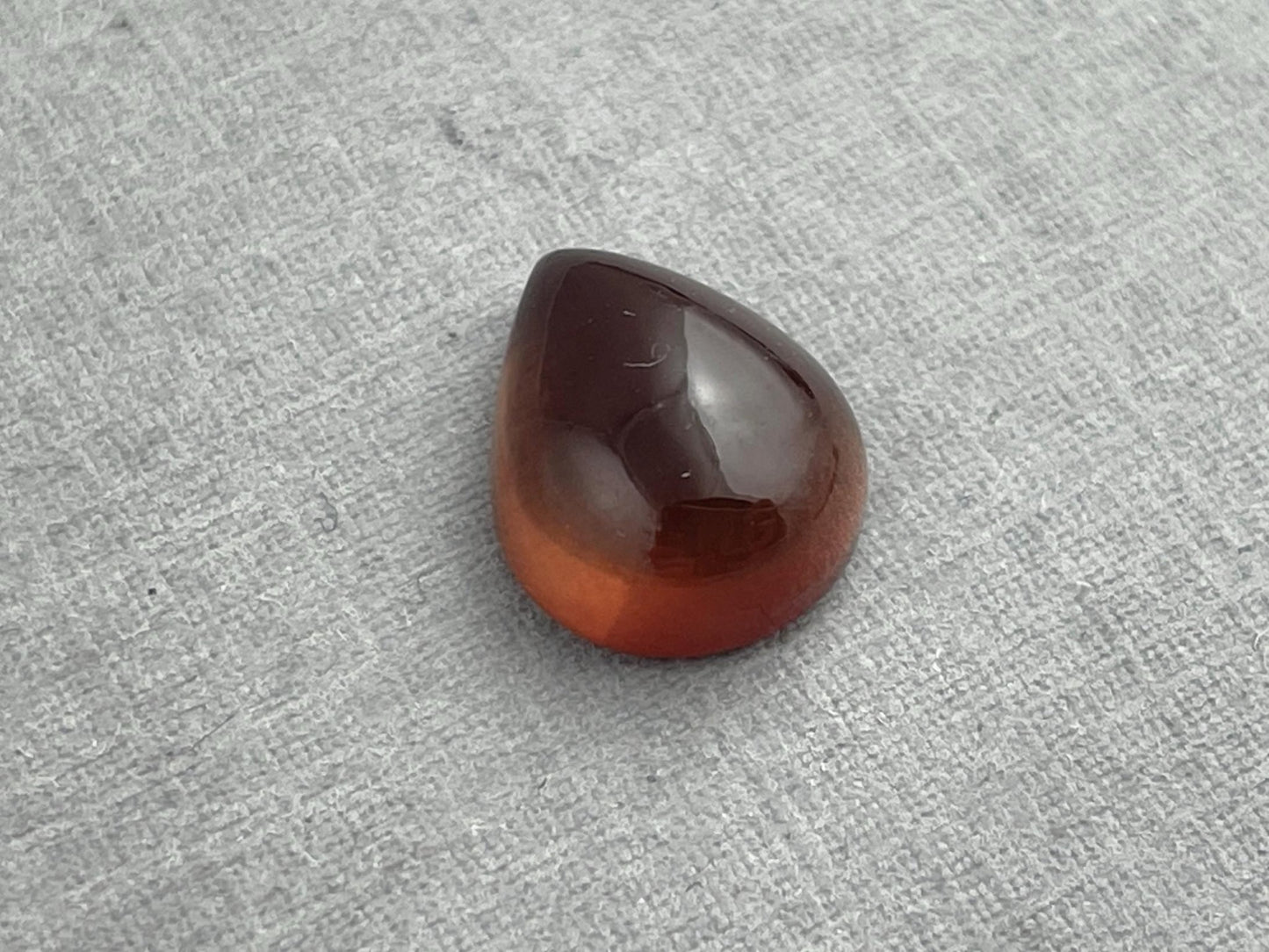 11x9 Oregon Sunstones Pear Cabochon | Beautiful Schiller! | 3.42 carats | OSC292 - Oregon Sunstone - Gem Enthusiast