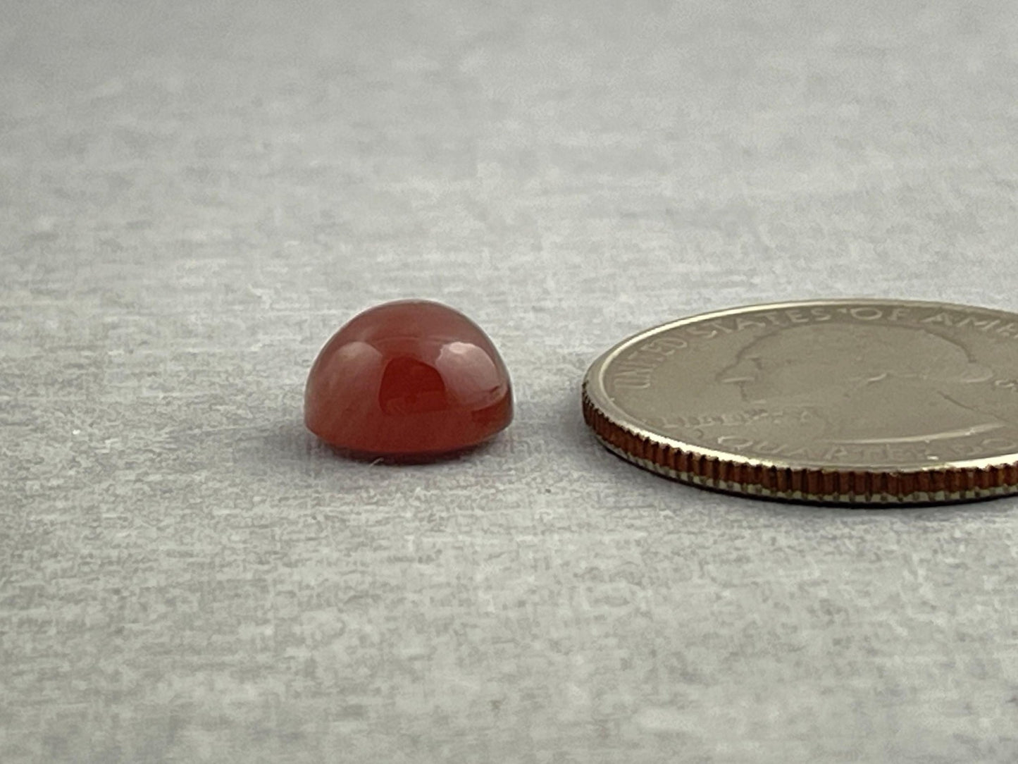 11x9 Oregon Sunstones Pear Cabochon | Beautiful Schiller! | 3.83 carats | OSC289 - Oregon Sunstone - Gem Enthusiast