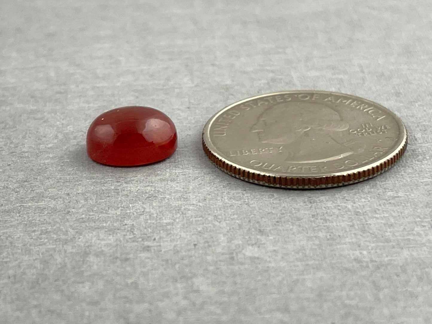 11x9 Red Oregon Sunstone Oval Cabochon | Schiller | 4.43 carats | OSC258 - Oregon Sunstone - Gem Enthusiast