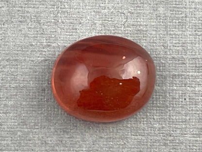11x9 Red Oregon Sunstone Oval Cabochon | Schiller | 4.43 carats | OSC258 - Oregon Sunstone - Gem Enthusiast