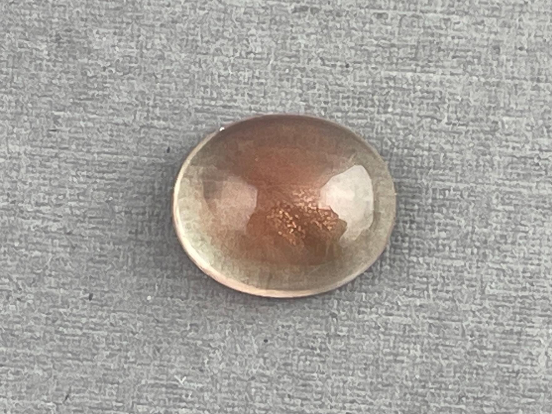 11x9 Schiller Oregon Sunstones Oval Cabochon | 4 carats | OSC298 - Oregon Sunstone - Gem Enthusiast