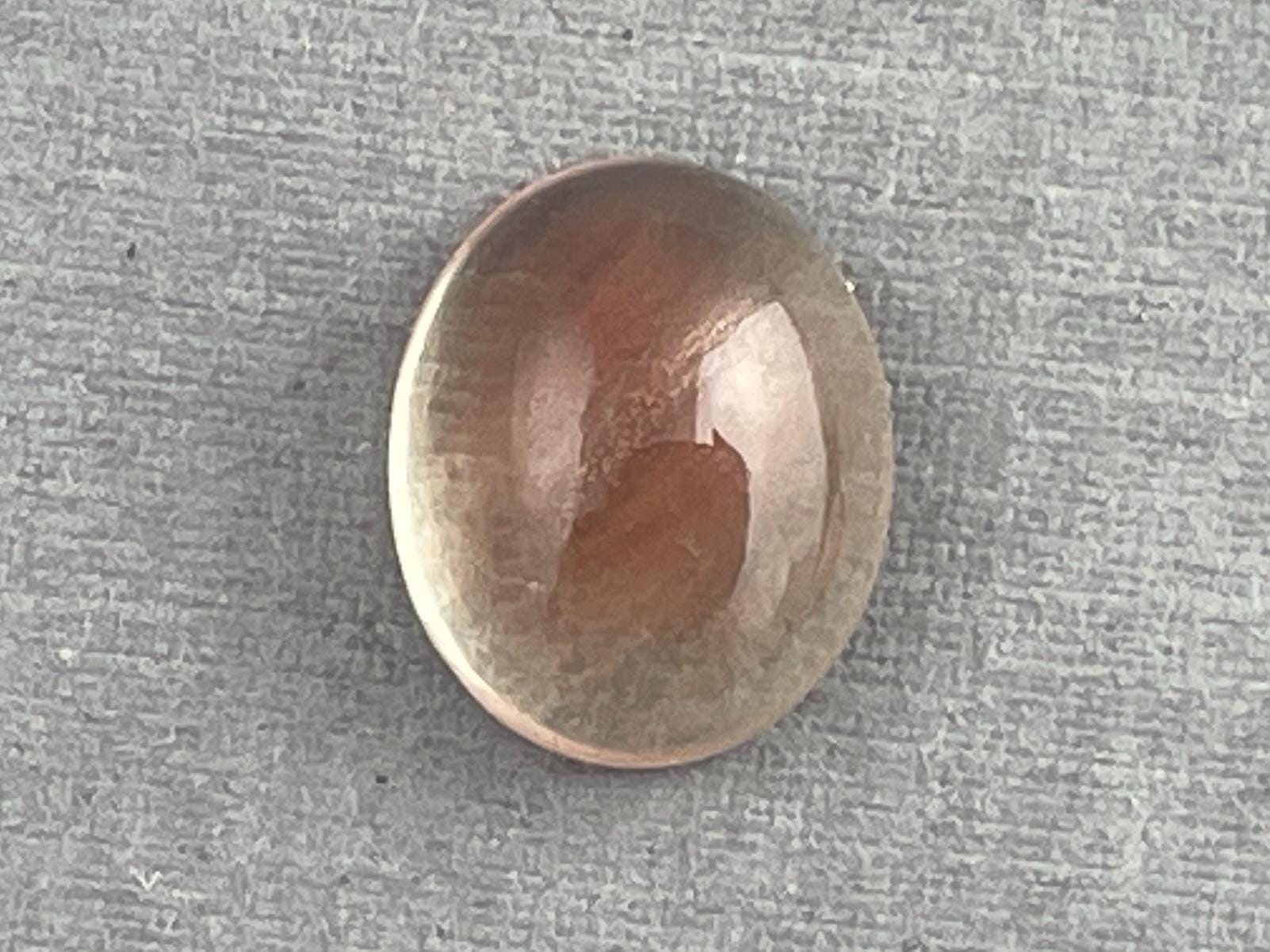 11x9 Schiller Oregon Sunstones Oval Cabochon | 4 carats | OSC298 - Oregon Sunstone - Gem Enthusiast