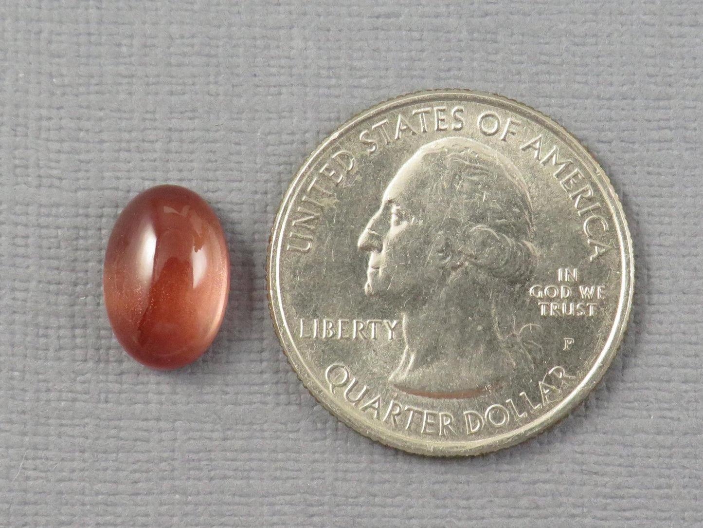 12x8 Oregon Sunstone - Cabochon Cabochon | 3.83ct | Oregon USA | OSC319 - Gem Enthusiast