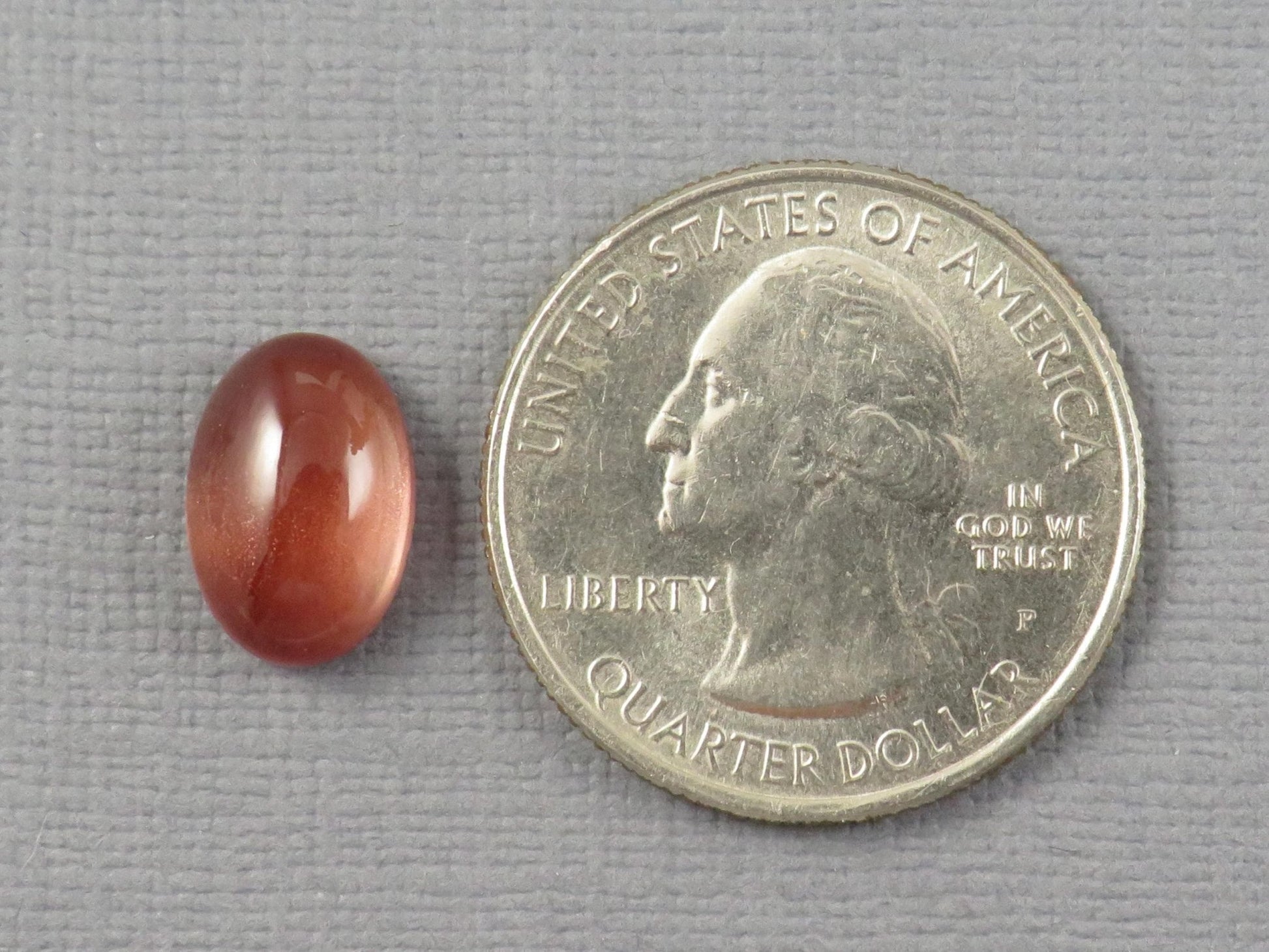 12x8 Oregon Sunstone - Cabochon Cabochon | 3.83ct | Oregon USA | OSC319 - Gem Enthusiast