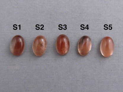 12x8 Oregon Sunstone Oval Cabochon Gemstones | Mined in the USA | OSC329 - Gem Enthusiast