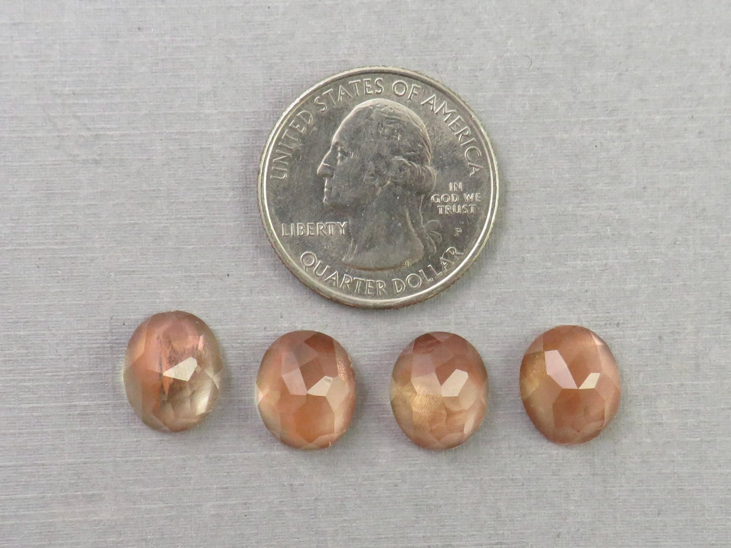 12x9 Oregon Sunstone Oval Rose Cut Cabochon Gemstones | Mined in the USA | OSR131 - Gem Enthusiast