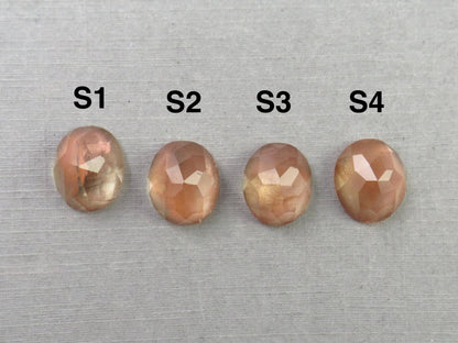 12x9 Oregon Sunstone Oval Rose Cut Cabochon Gemstones | Mined in the USA | OSR131 - Gem Enthusiast