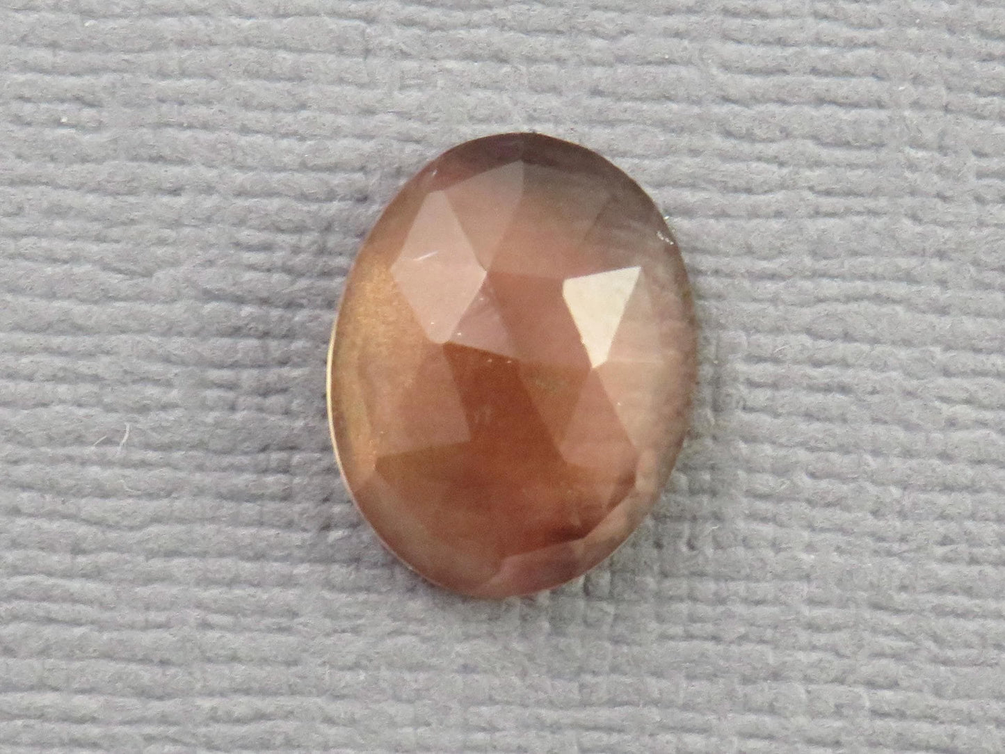 12x9 Oregon Sunstone - Rose Cut Oval | 11.7x9.3mm, 3.56ct | Oregon USA | OSR130 - Gem Enthusiast