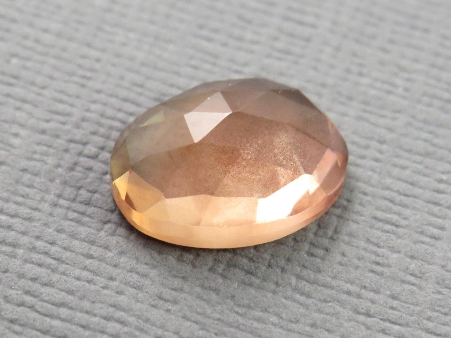 12x9 Oregon Sunstone - Rose Cut Oval | 11.7x9.3mm, 3.56ct | Oregon USA | OSR130 - Gem Enthusiast