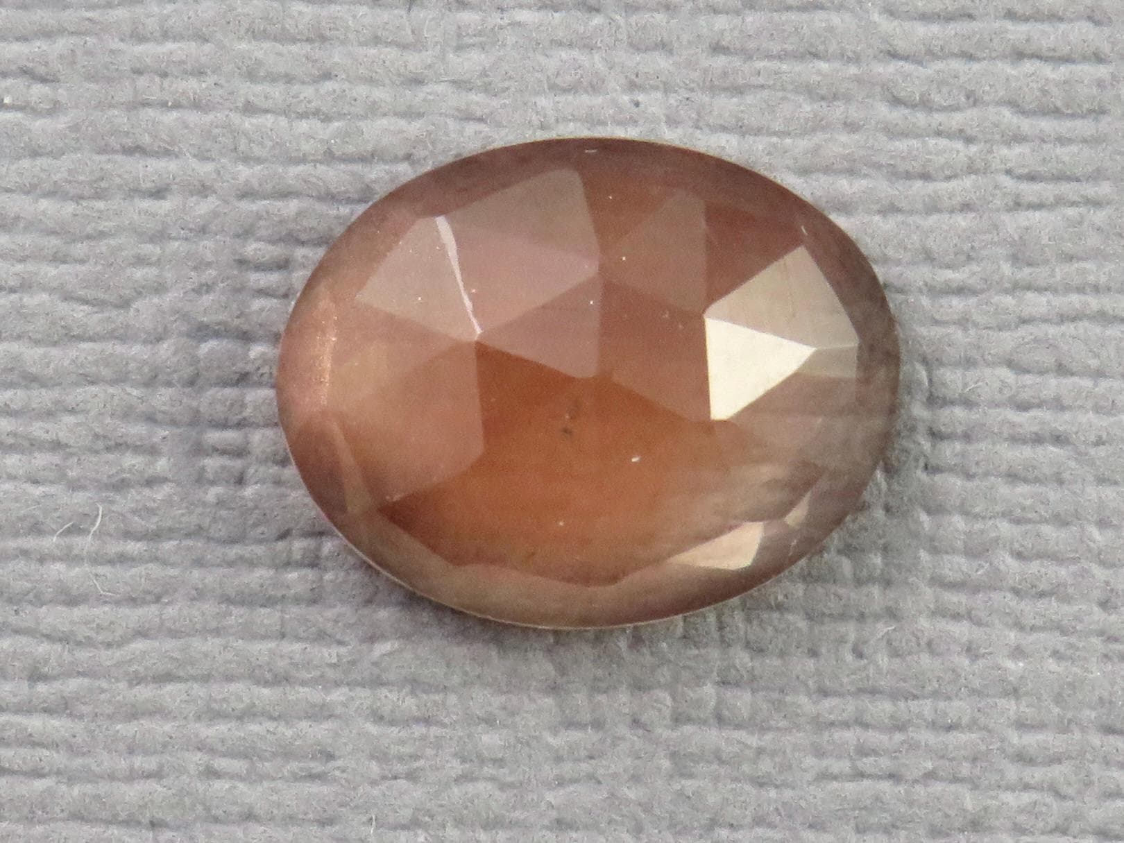 12x9 Oregon Sunstone - Rose Cut Oval | 11.7x9.3mm, 3.56ct | Oregon USA | OSR130 - Gem Enthusiast