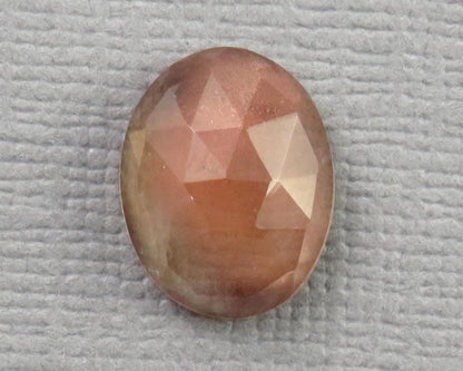 12x9 Oregon Sunstone - Rose Cut Oval | 11.7x9.3mm, 3.56ct | Oregon USA | OSR130 - Gem Enthusiast
