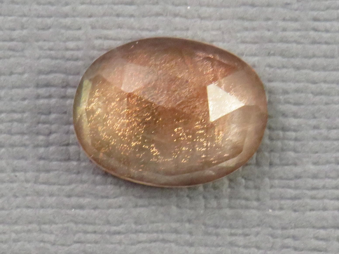 12x9 Oregon Sunstones with Schiller | Oval Rose Cut Cabochon | 3.8 carats | OSR126 - Gem Enthusiast