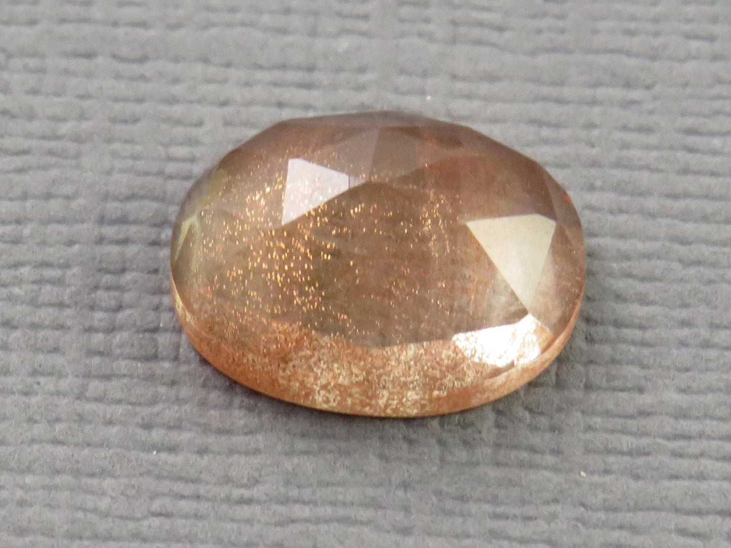 12x9 Oregon Sunstones with Schiller | Oval Rose Cut Cabochon | 3.8 carats | OSR126 - Gem Enthusiast