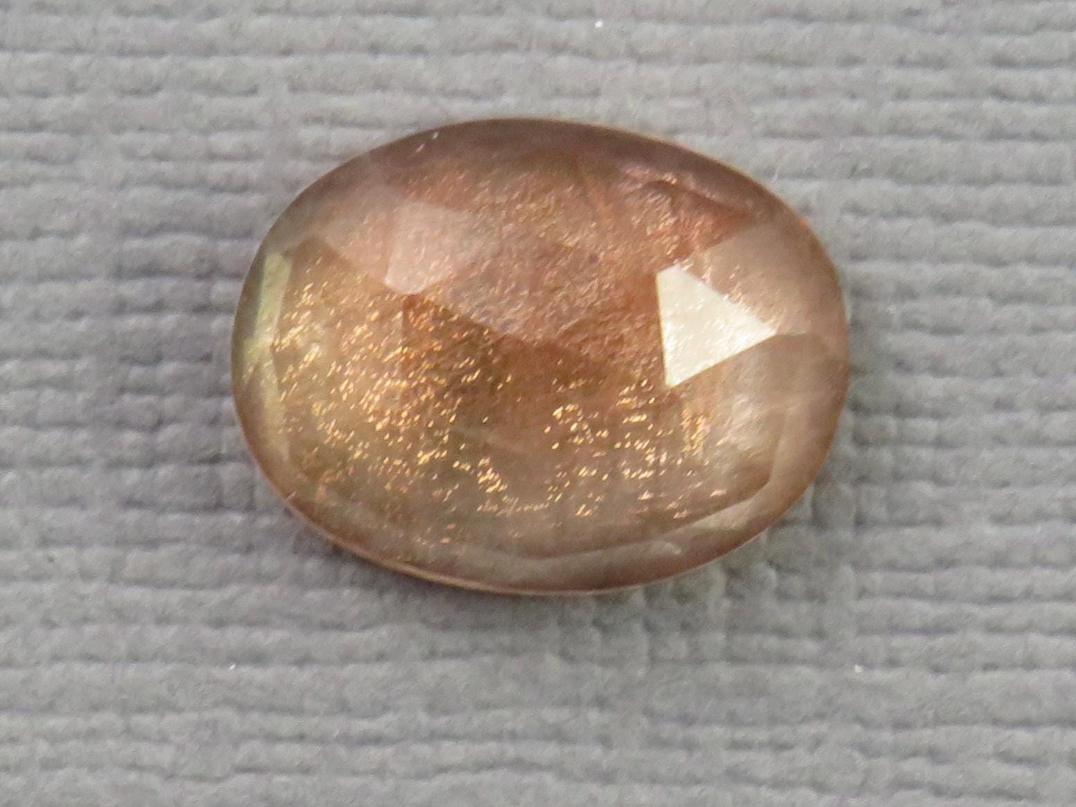12x9 Oregon Sunstones with Schiller | Oval Rose Cut Cabochon | 5.2 carats | OSR126 - Gem Enthusiast