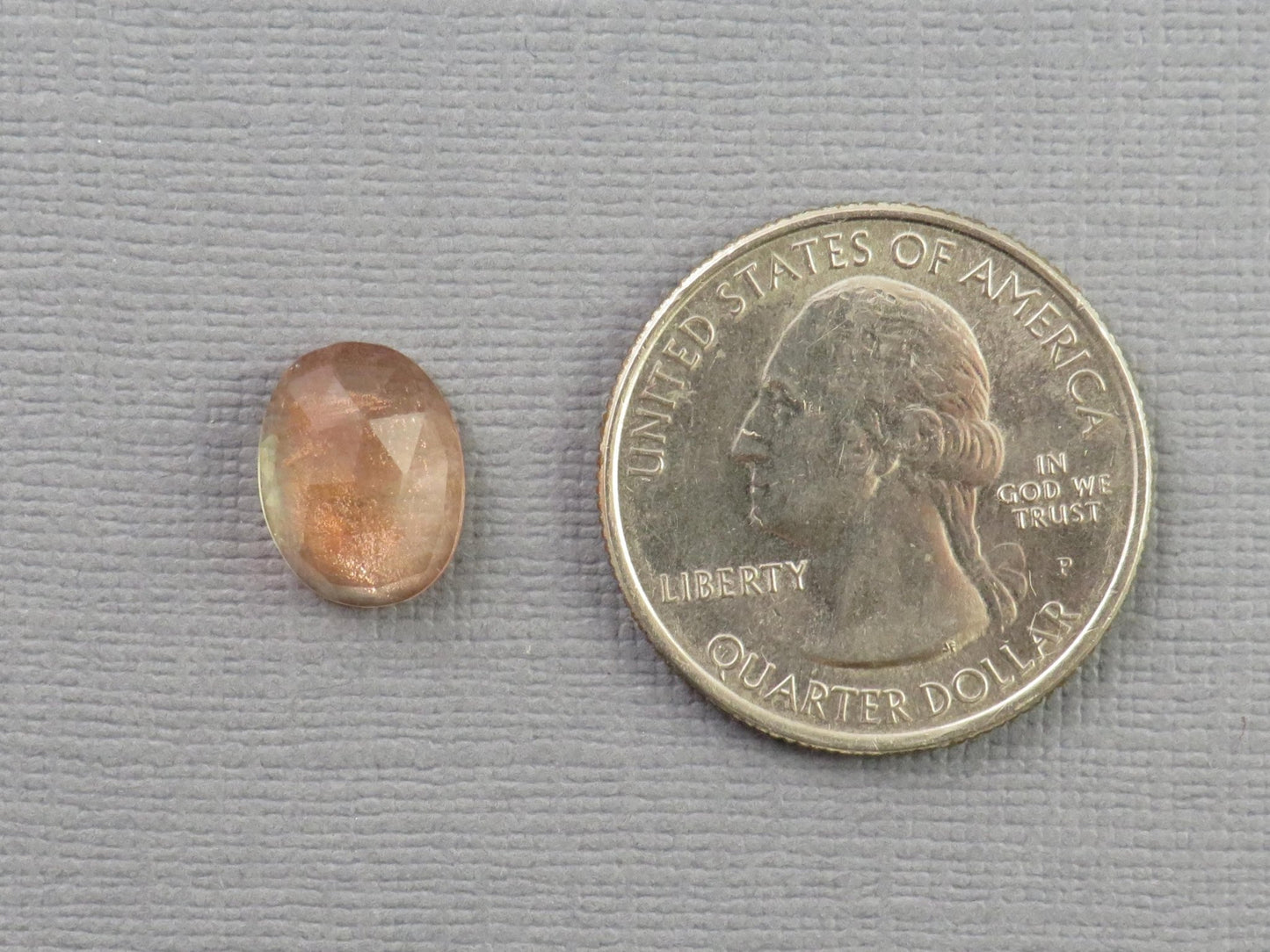 12x9 Oregon Sunstones with Schiller | Oval Rose Cut Cabochon | 5.2 carats | OSR126 - Gem Enthusiast