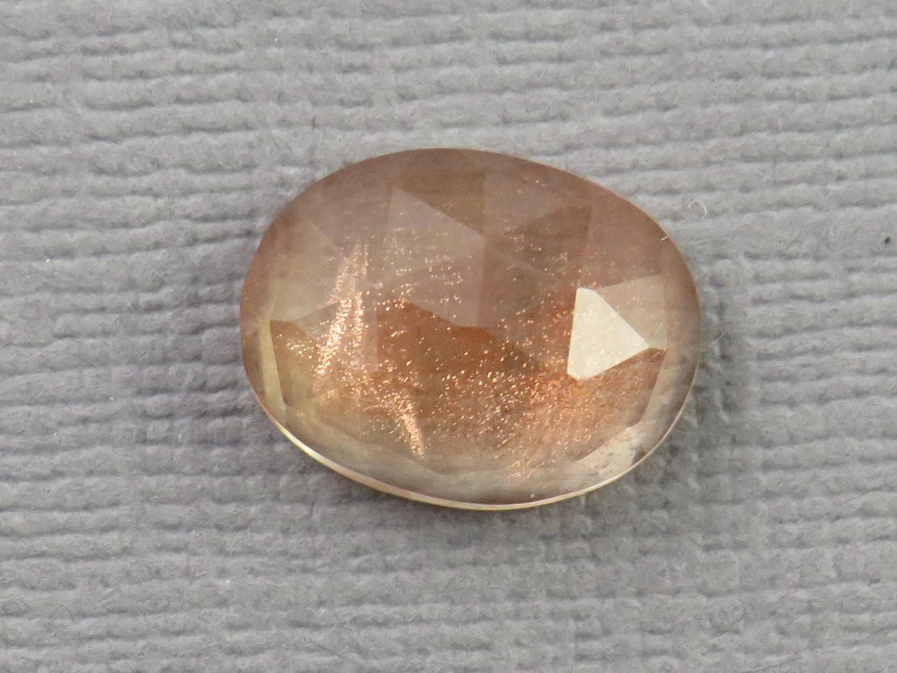 12x9 Oregon Sunstones with Schiller | Oval Rose Cut Cabochon | 5.2 carats | OSR126 - Gem Enthusiast