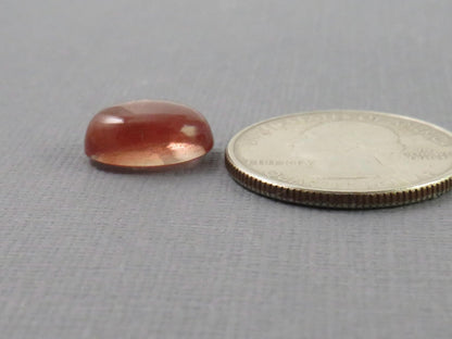 13x10 Oregon Sunstone Cabochon Oval | 5.9ct | Ponderosa, Oregon USA | OSC346 - Gem Enthusiast