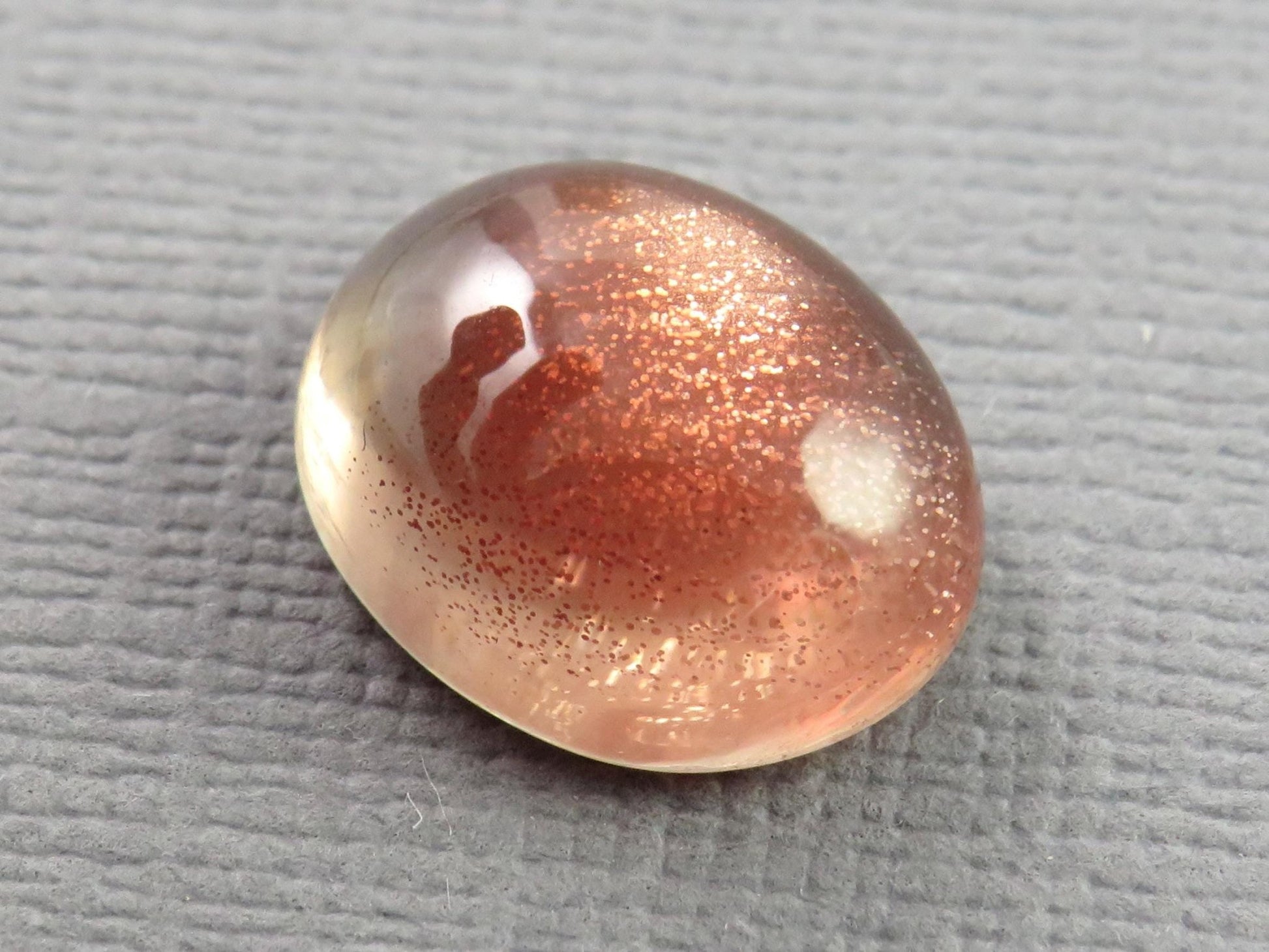13x10 Oregon Sunstone Cabochon Oval | 6ct | Ponderosa, Oregon USA | OSC347 - Gem Enthusiast